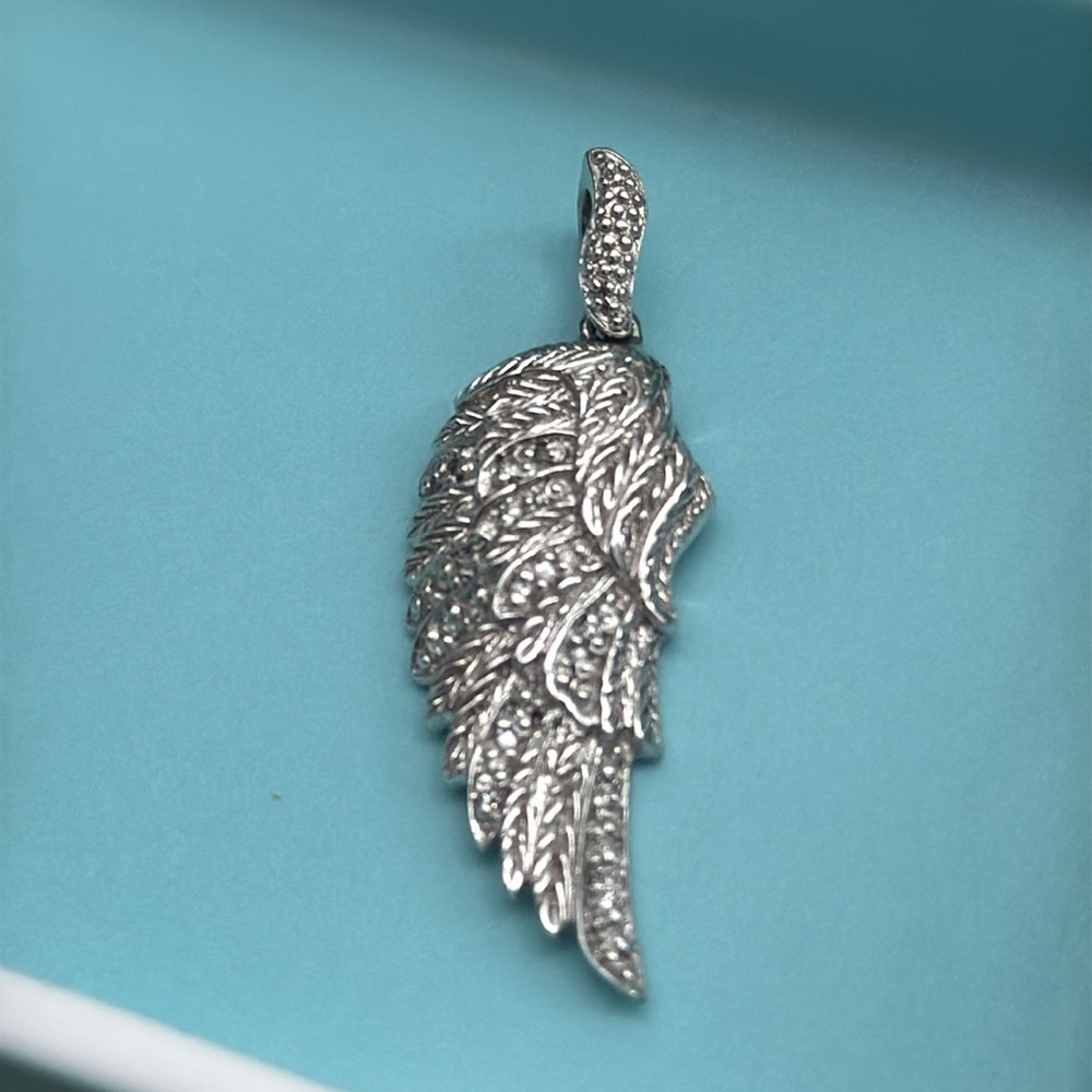 925 Silver Blessed Wong Necklace Charm Aprox. 1” New without tags Giftable - Picture 3 of 6